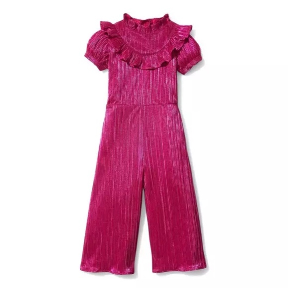 Janie And Jack Rachel Zoe Plisse Jumpsuit